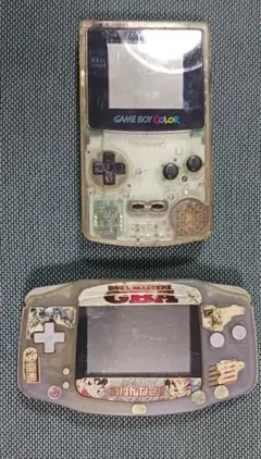 ゲームボーイとゲームボーイアドバンス本体セット ジャンク