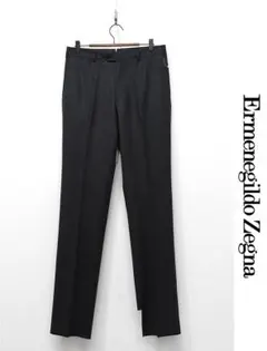 J497/未使用 未仕立て エルメネジルドゼニア パンツ 48R グレー 秋冬のサムネイル