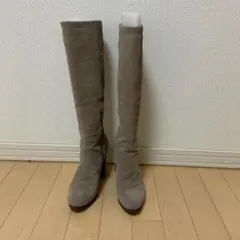 NINE WEST トープ スエード ロングブーツ EU5