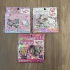 【正規品】キティ　クリスタルシール　おはじきシール　サンリオ 新品