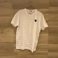 COMME des GARÇONS PLAY ハートTシャツXLサイズ ホワイト