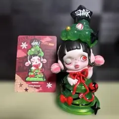 SKULLPANDA クリスマス getting dressed