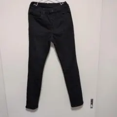 ユニクロ　キッズ　パンツ　黒　150