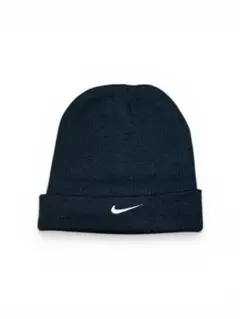 Nike ダークブルー ニット帽　リバーシブル