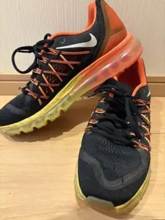 【美品】NIKE ナイキ エアマックス2015 オレンジ 26.5cm