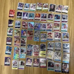 【新品】ワンピースカードゲーム まとめ売り 全体写真2枚に別れてます 新品】ワンピースカードゲーム まとめ売り 全体写真2枚に別れてます