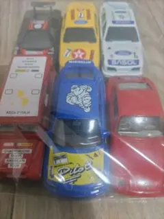 イタリア製 ミニカーセット ミシュラン サソル レースカーのサムネイル