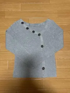 セシルマクビー グレーラメニット