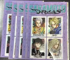 SAKAMOTO DAYS ジャンプGIGA 付録 特典　クリアカード　5枚