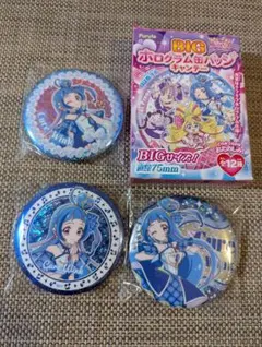 キミとアイドルプリキュア！BIGホログラム缶バッジ　キュアウインク