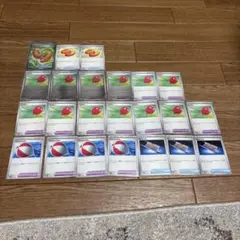 ポケカ　汎用カード　なかよしポフィンSR　ふうせん　夜のタンカ　大きなふうせん