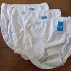 トリンプ Sloggi ジャストウェストLサイズ ショーツ 3枚セット 綿95