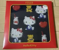 フェイラー　ハンカチ　Hello Kitty サンリオコラボ　レトロハートのサムネイル