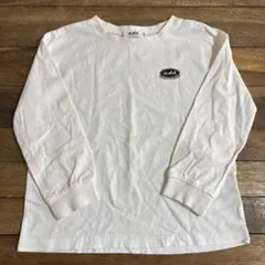 エックスガール ロンT 120 ホワイト シンプル 長袖