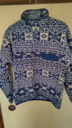 Patagonia Synchilla フリース S 青/白