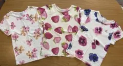 ハッカキッズ☆Tシャツ 3枚セット☆110 100のサムネイル