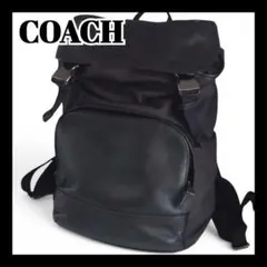 COACH コーチ TERRAIN リュック バックパック 黒 レザーのサムネイル