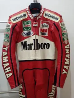 PLICANA プリカーナ LLサイズ 革ツナギ　Yamaha Marlboro