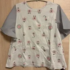 【新品⭐︎タグ付き】マーブルシュッド EMB朝顔トップスのサムネイル