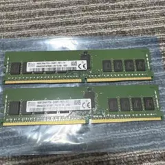 SK DDR4 ECC Reg 64GB(32Gx2) 2枚組 サーバー用 - メルカリ