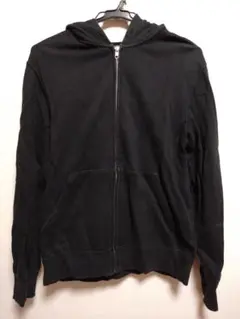 Champion チャンピオン ブラック ジップアップパーカー Lサイズ