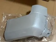 デリカD:5 前期 純正フロントバンパーアンダーガード シルバー 割れ