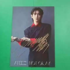 ATEEZ ヨサン 直筆サイン入りポストカード - メルカリ