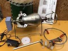 ポン菓子機 電動式フルセット 容量4合 圧縮式焼き栗機 多機能 家庭用
