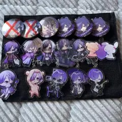 ゆきむら。アクリルキーホルダー 缶バッジ