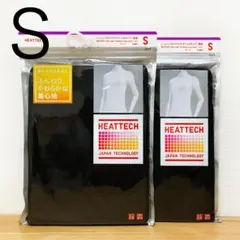 ヒートテック ウルトラライト タートルネックT 長袖　黒 ブラック　S　ユニクロ