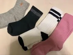 リブ編みソックス4足セット