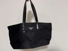 超美品　PRADA プラダ　三角プレート　ナイロントートバッグ