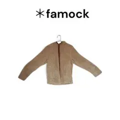 ＊♡257 famock フード付きボアジャケット Mサイズ ベージュ