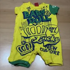 BABY DOLL グラフィックロンパース