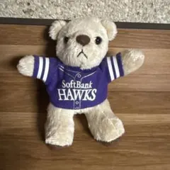 SoftBank HAWKS ベア ぬいぐるみ キーチェーン