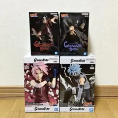 NARUTO カカシ・サクラ・イタチ・サスケ 4点セット