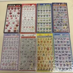 レア 正規品 ボンボンドロップシール mini ディズニー 8種 コンプリート