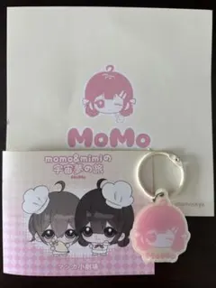momoスクイーズ　チャーム　ショップカード
