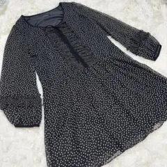 極美品♡東京スタイル ドットワンピース チュニック　4 日本製のサムネイル