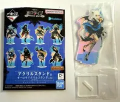 一番くじ ホロライブ 白上フブキ アクリルチャーム、スタンドセット