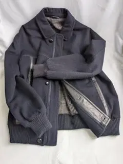 【LONGHI】ロンギ ゼニア カシミヤ混ブルゾン 美品 イタリア製のサムネイル