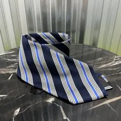 CANALI カナーリ ネクタイ ブルー レジメンタル