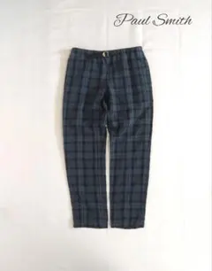 Paul Smith リネン100　チェックパンツのサムネイル