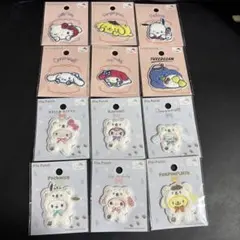 サンリオパイルワッペン　12個セット