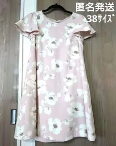 Rewde☆ルゥデルゥ☆花柄☆ワンピース☆ピンク☆Sのサムネイル