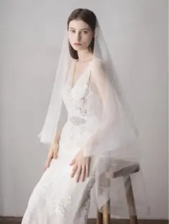 SHEIN ウェディング　ベール・グローブ・ティアラ