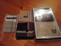 未使用 メンズ ハンカチ 5枚 まとめ売り ブランド 紳士