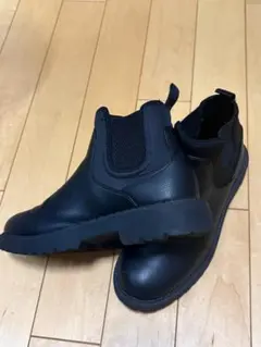 ユニクロC メンズ サイドゴアブーツ 26.0cm ブラック