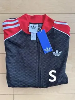 希少 藤井風着用 adidas ルーズメッシュ トラックトップジャージ S