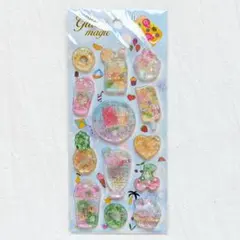 ウォーターシール 3D立体 ⑤ ブルー